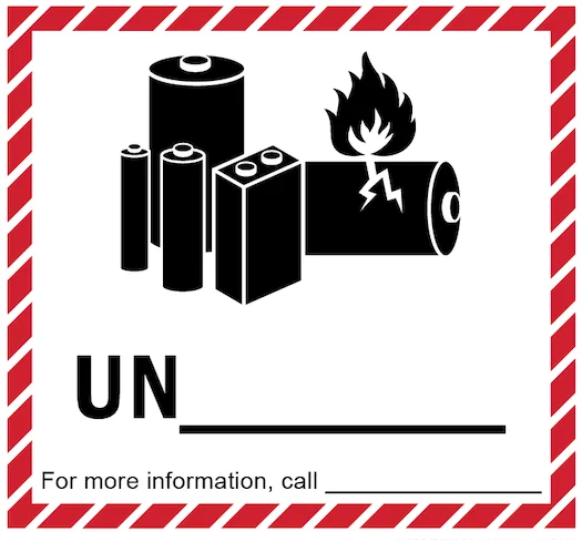 Battery Labels