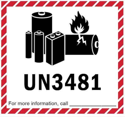 Battery Labels